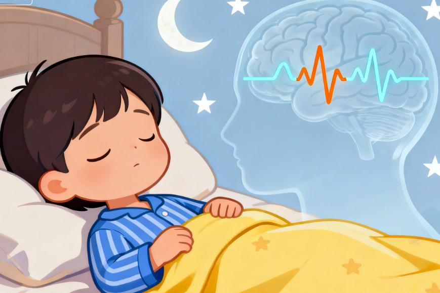 睡觉抽搐、蹬腿、惊醒，是缺钙还是癫痫？教你一眼分辨